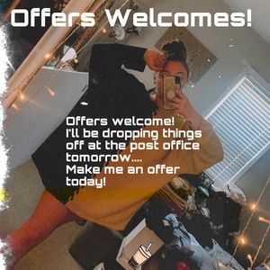 Offers welcome!